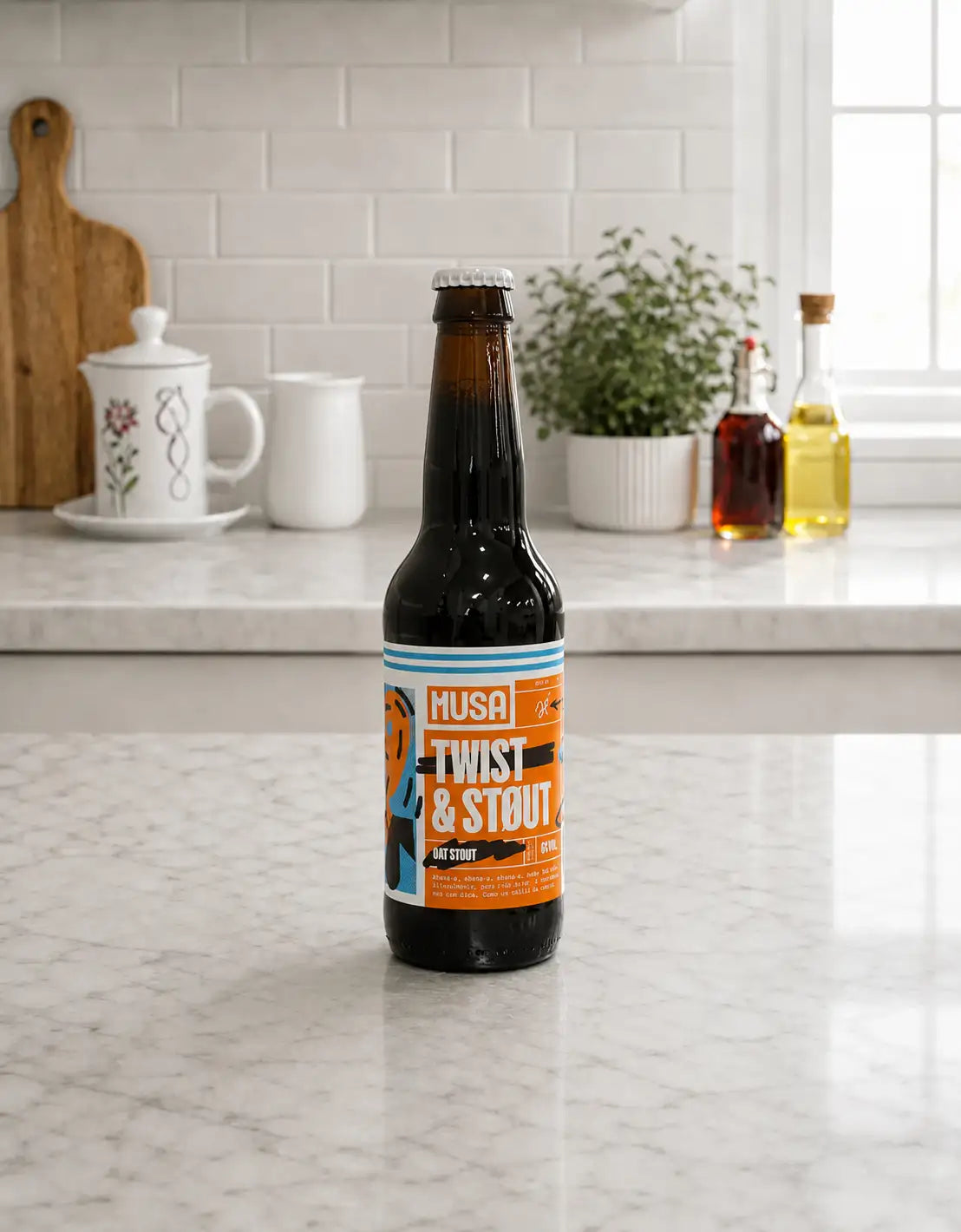 Пиво Musa Twist & Stout у скляній пляшці 0,33 л